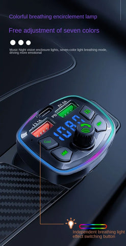 Q7 Bluetooth Car FM Transmitter