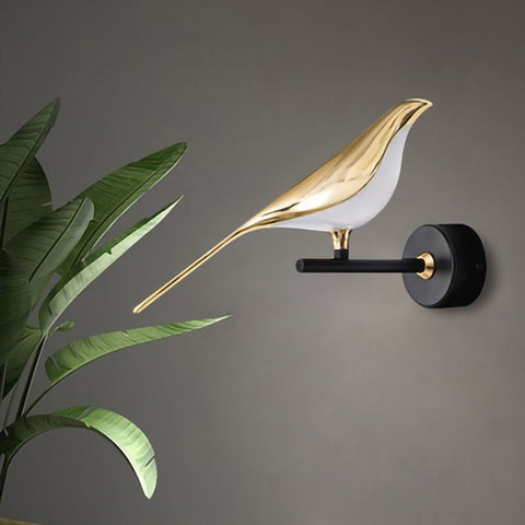 Modern Simplicity LED Wall Lamp Magpie bird Model