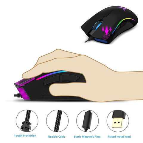 M625 PMW3360 Sensor Gaming Mouse