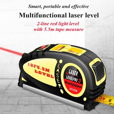 NV-666 Infrared Laser Multi-Purpose Horizon Vertical Tape Measure