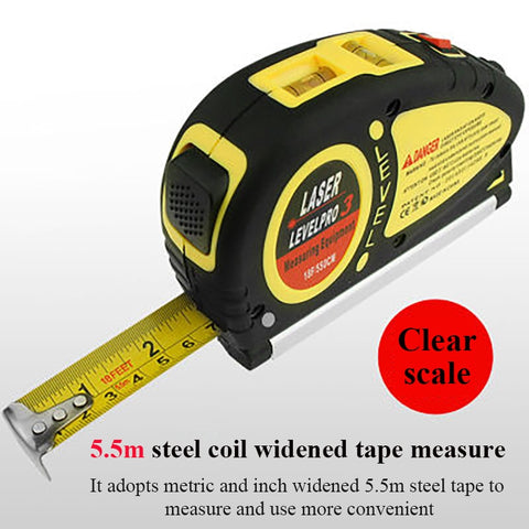 NV-666 Infrared Laser Multi-Purpose Horizon Vertical Tape Measure