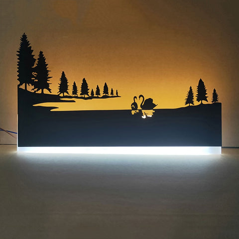 LED Bedroom Wall Nordic Animal Modern Lights