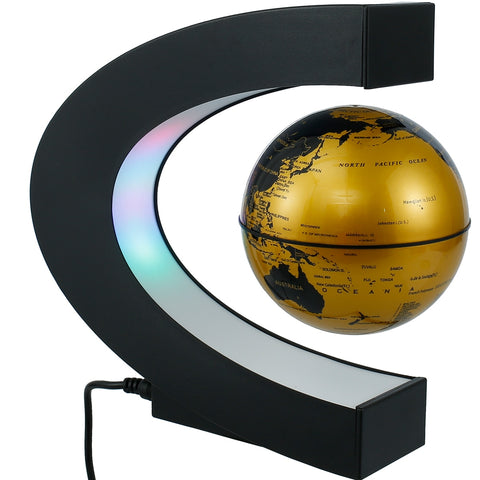 Magnetic Levitation Globe LED Floating Lamp