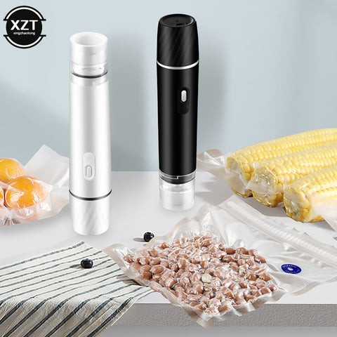 Portable Food Vacuum Sealer with Rechargeable Battery