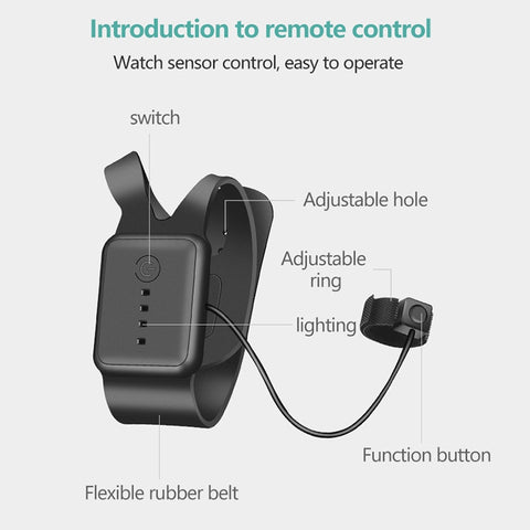 Hand Controlled Drone Altitude Hold Watch Control