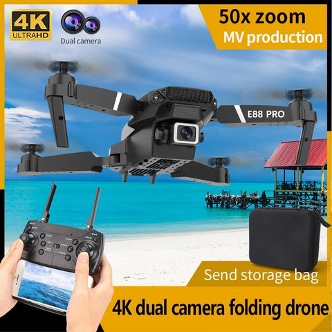 E88 PRO Professional 4K Wide Angle HD Camera Drone