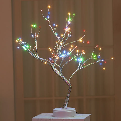 Tabletop Bonsai Tree Decoration Lamp