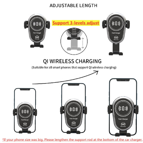 75W Car Wireless Charger