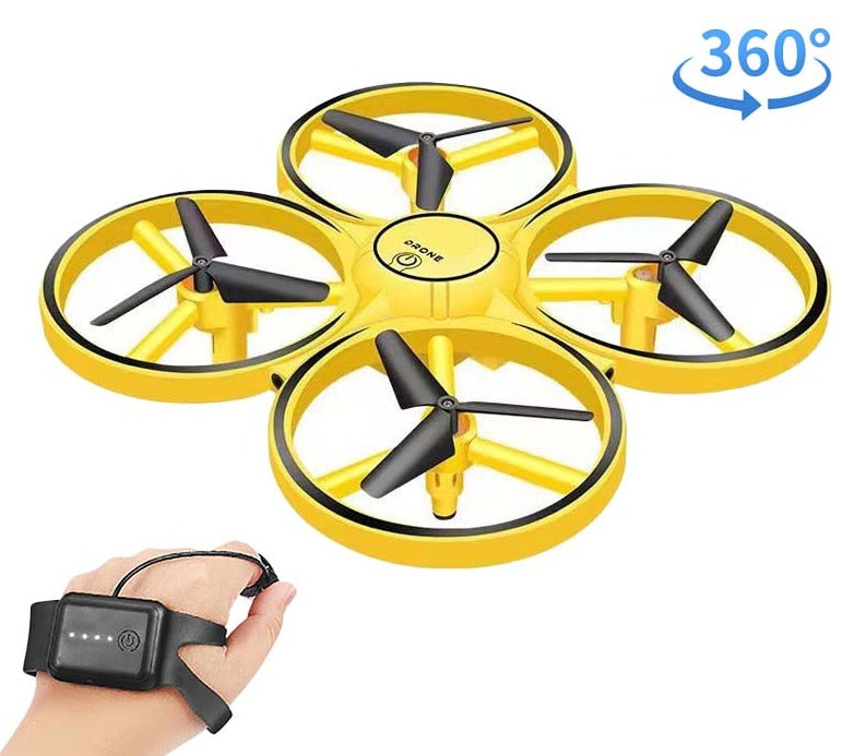 Hand Controlled Drone Altitude Hold Watch Control