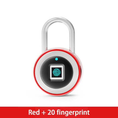 Smart Fingerprint Lock with 20 Fingerprint Capacity and IP55 Waterproof Design