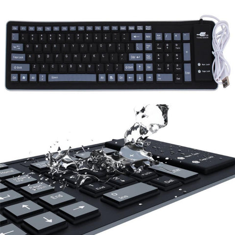 Flexible Roll Up Soft Keyboard