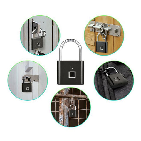 Waterproof Fingerprint Lock with 20 Capacity