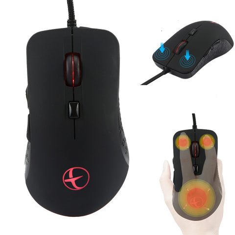 ET-77 Wired Adjustable Warmer Heated Gaming Mouse