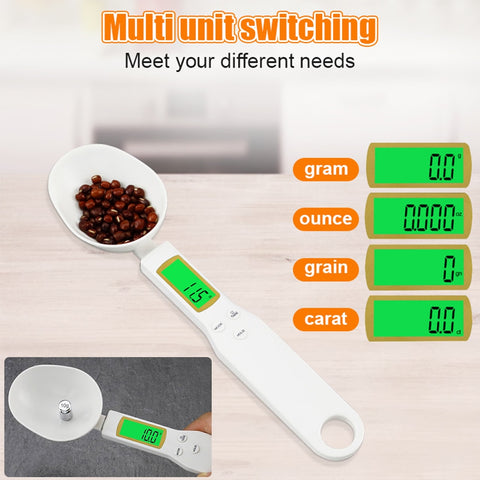 HSSecury Digital Spoon with Backlight Kitchen Scale