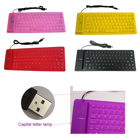 EastVita Foldable USB Wired Keyboard