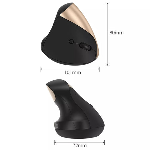 Jelly Comb Rechargeable Ergonomics Mouse