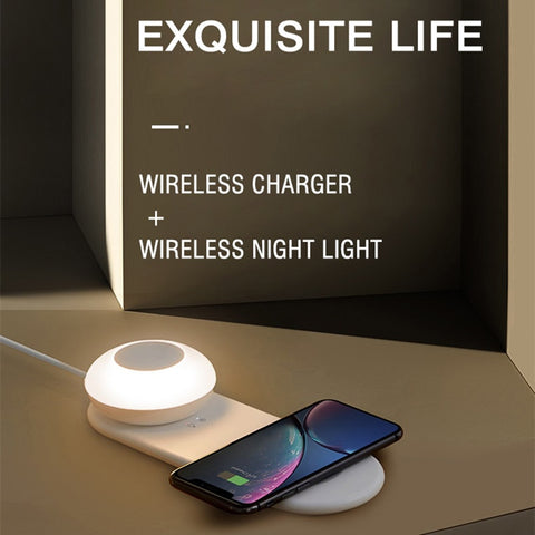 Led Light with Wireless Charger