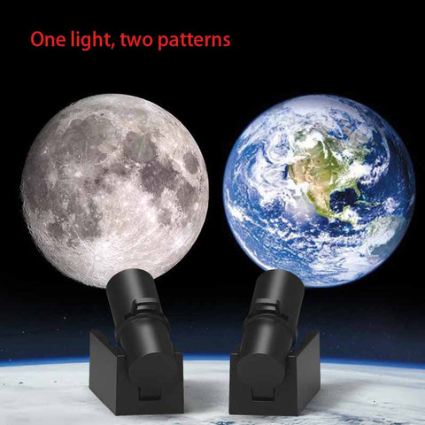 Earth and Moon Projection Lamp