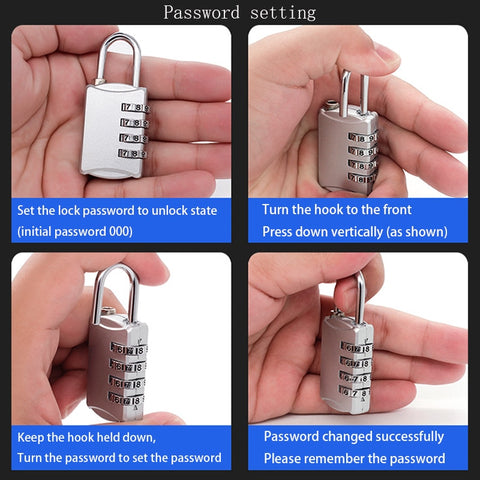 XMSJ Digital Combination Lock for Bags and Lockers