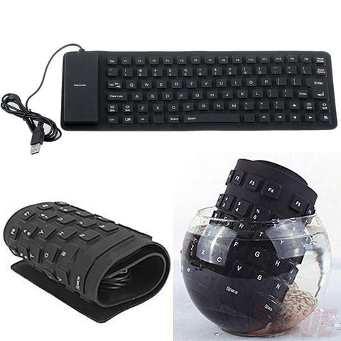 EastVita Foldable USB Wired Keyboard