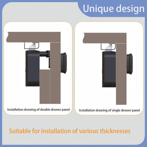 Smart Fingerprint Cabinet Lock with WiFi Connectivity