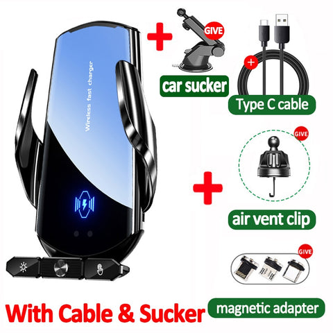 100W Wireless Magnetic Car Charger