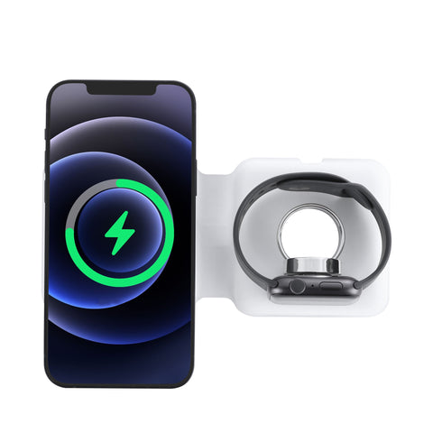 3 in 1 Fast Magnetic Qi Wireless Charger