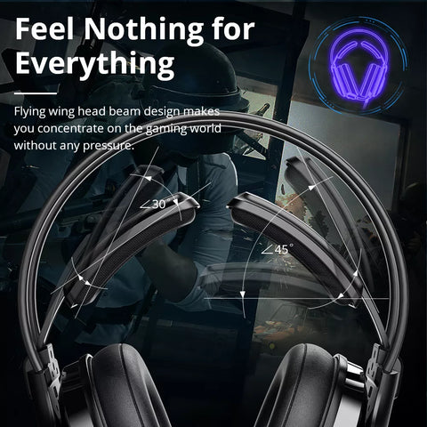 Glary Alpha Gaming Headphones
