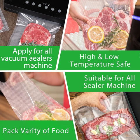 Vacuum Sealer Bags Rolls - Freshness Saver