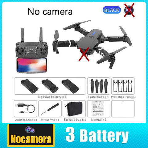 E88 PRO Professional 4K Wide Angle HD Camera Drone