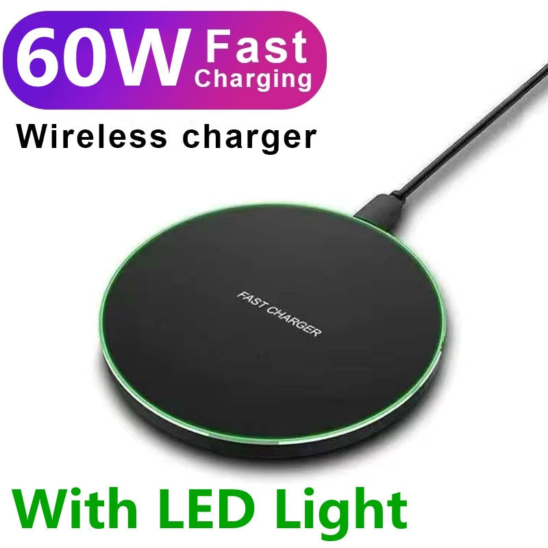 65W Wireless Charger Stand Pad